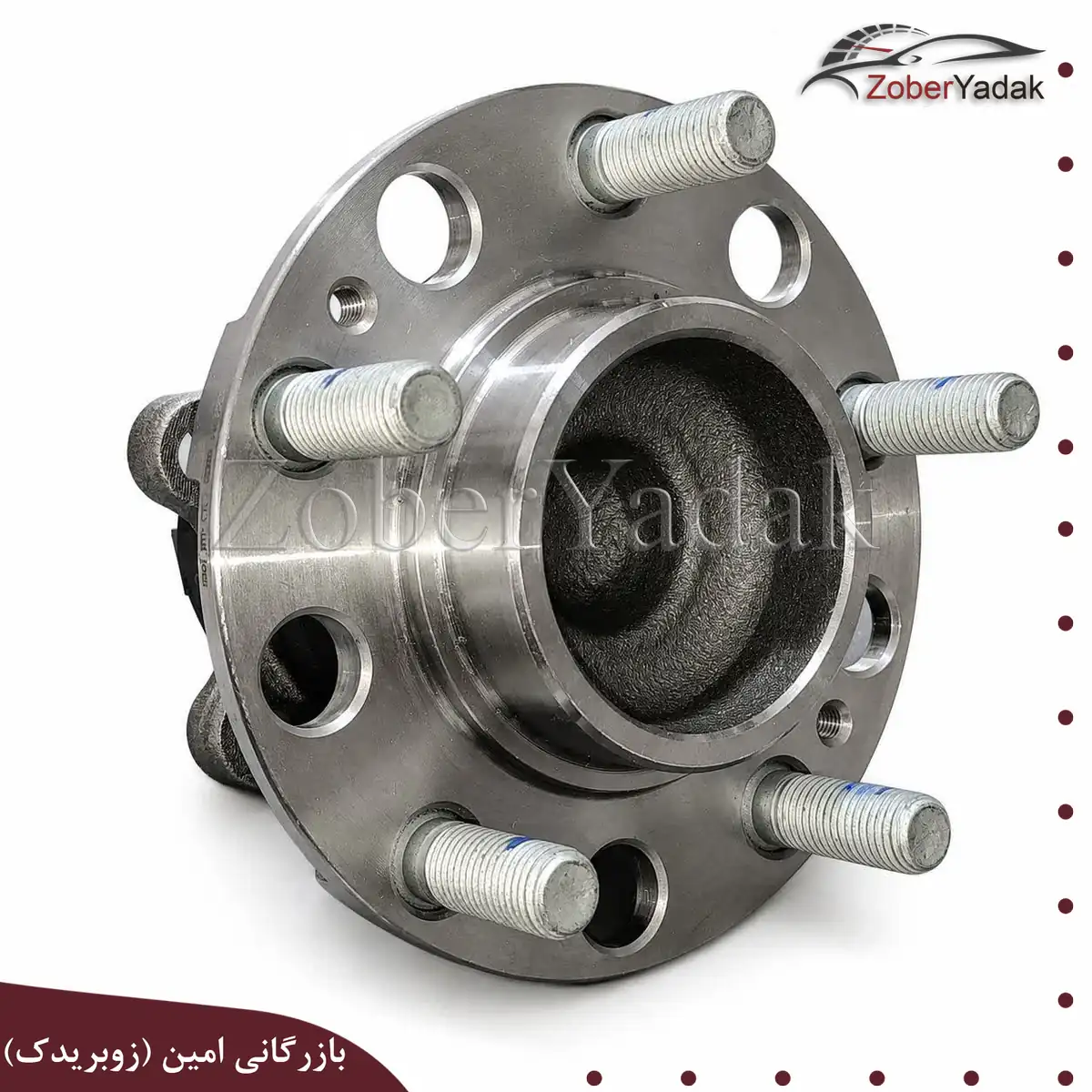 توپی و بلبرینگ چرخ عقب (تو خالی) چانگان cs35 2 توپی و بلبرینگ چرخ عقب (تو خالی) چانگان cs35 اصلی